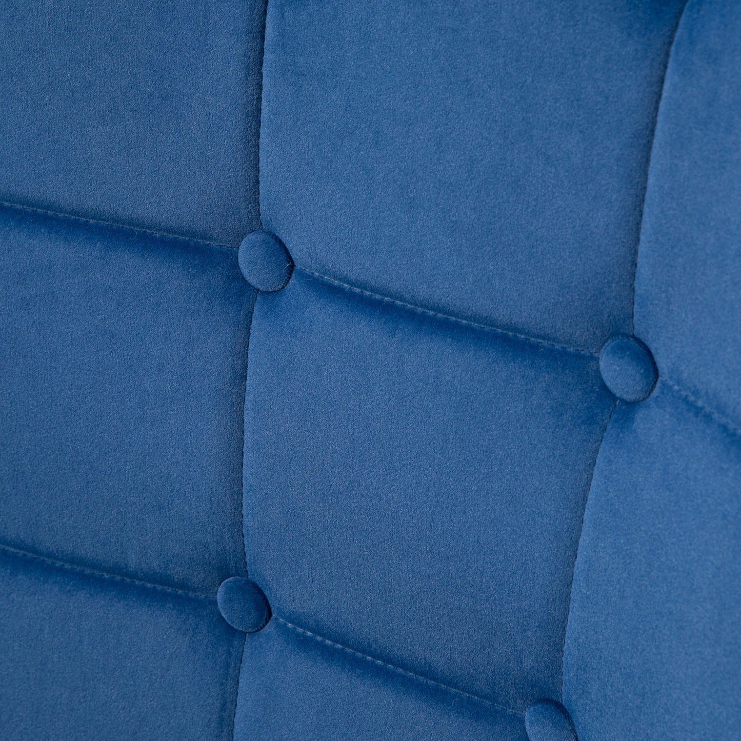 Elegant Modern Velvet Accent Chair & Ottoman Set with Gold Metal Legs