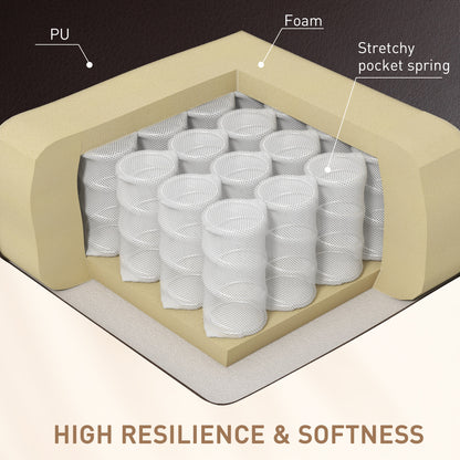 Luxurious Faux Leather Massage Recliner Chair with Swivel, Cup Holders, Remote